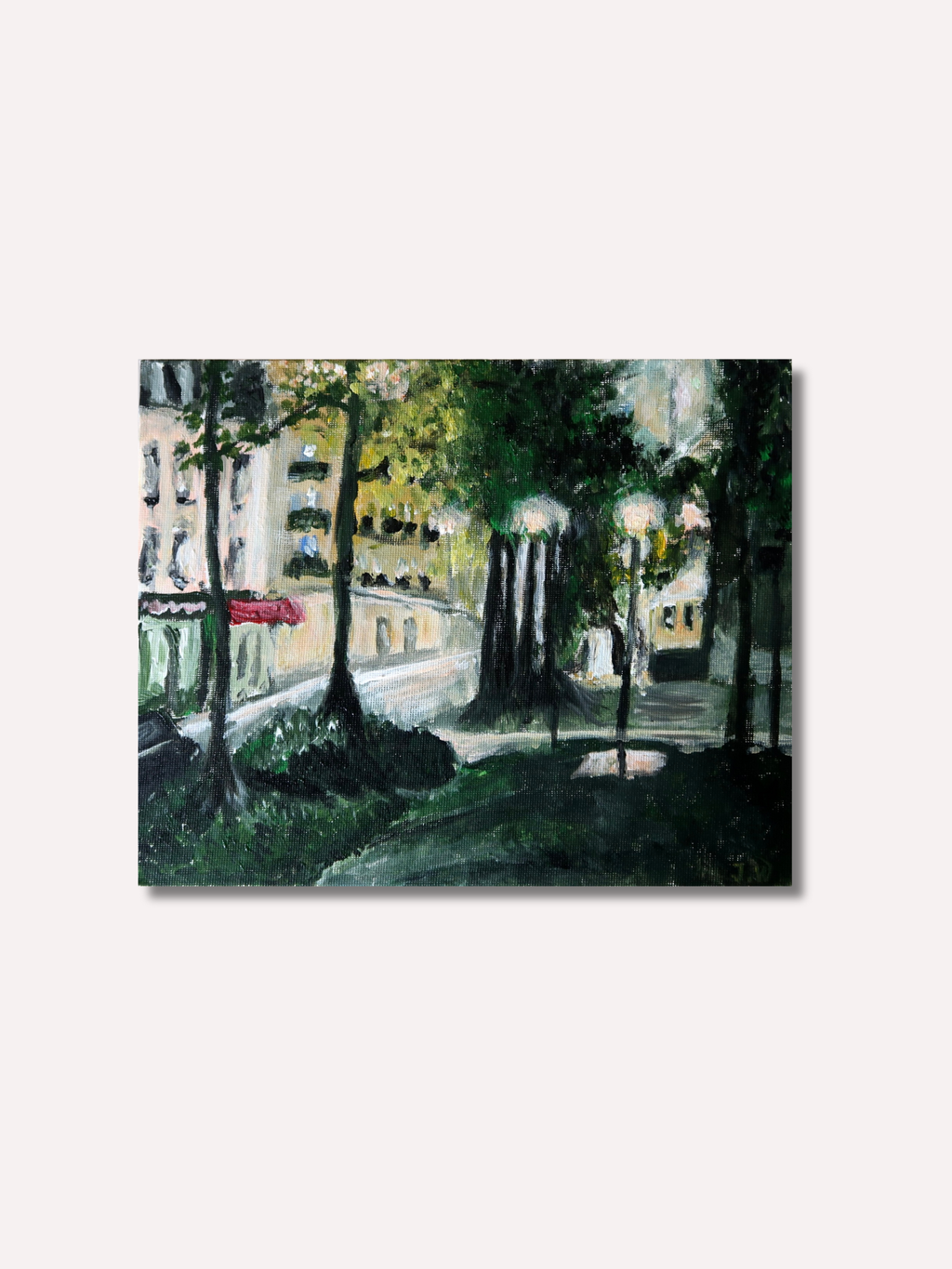 Vue nocturne de Paris 15