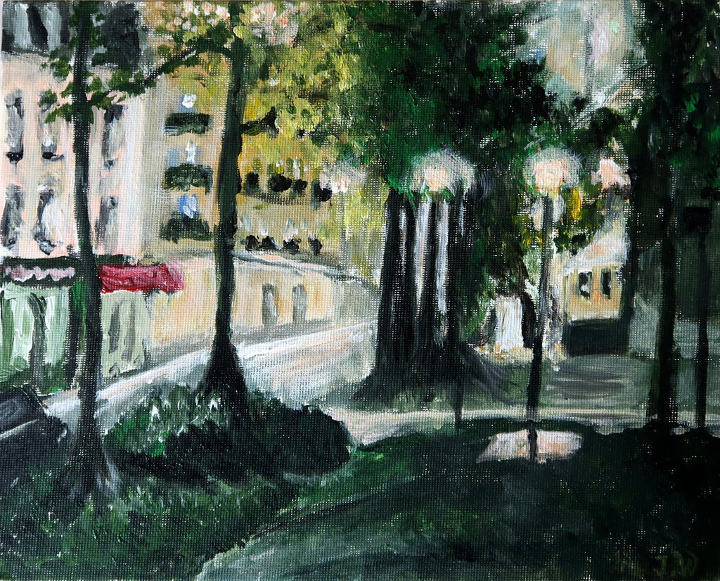 Vue nocturne de Paris 15